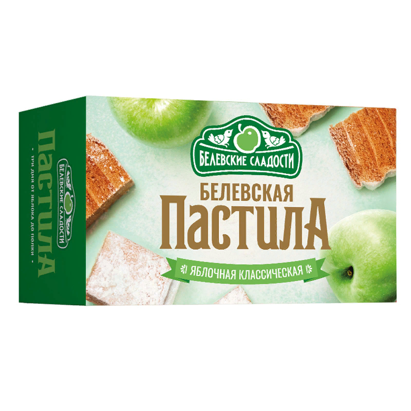  Пастила  200г диетическая КЛАССИКА, НОВЫЙ ФОРМАТ (4 шт по 50гр)   в Кызыле