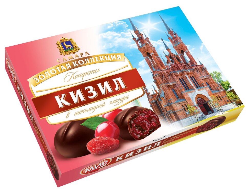  КФ МИР Кизил в шоколадной глазури 160г в Кызыле